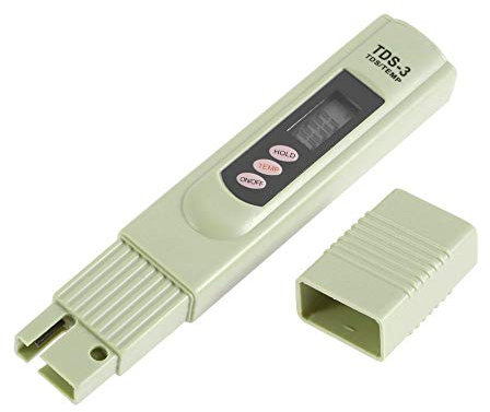 Gasea LCD TDS-3 Metro per qualità dell'acqua potabile Tester digitale temperatura PPM Test Misuratore penna Analizzatore per Misurare l'acqua potabile,Coltura idroponica, Acquario, Piscina e Spa