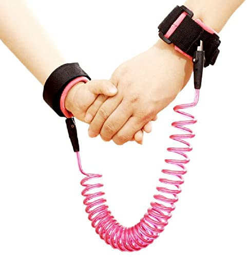 Anti Lost Wrist Link Belt for Toddlers Wrist Reins | Soft Comfortable Breathable Safety Leash for Travel & Walk