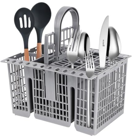 YanBan Panier à Couverts de Remplacement pour Lave-Vaisselle Compatible avec Hotpoint C00386607, BF41, BF50B, BF50W, BLT64A, 99673-8729, C00257140