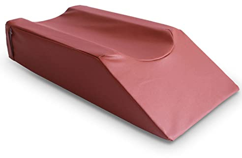 NCONCO Cuscino a cuneo per elevazione delle gambe, a forma di U, supporto per gambe e ginocchia, in memory foam, per chirurgia, lesioni, riposo