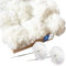 Royal Imports 100 White Silk Carnations, Artificial Fake Flower For Bouquets, Weddings, Cemetery, Crafts & Wreaths, 5 Stem Pick (Bulk)