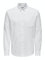 Only & Sons Men's Shirt Slim Fit Long Sleeve Oxford Shirt Stylish Comfortable Men's Top, Colours:White-3, Size:XXL