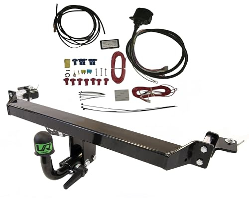 Umbra Rimorchi Barra de remolque horizontal desmontable y cableado C2 13P compatible con Seat Altea Leon 33019/C 03/2004 en adelante