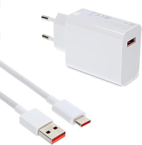 Movilux_ES Turbo-laddare 33W original MDY-11-EZ för Xiaomi Mi 10, Note 8 Pro, Note 9/9 Pro, Note 10, Note 10 Pro
