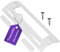 Vioks.pro Kühlschrank Griff Universal 196mm mit 2 Türgriff Schrauben - Türgriff Weiß, Griff für Kühlschrank/Bosch Kühlschrank Ersatzteile
