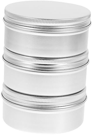 CANIGHT 3St Storage Boxes aufbwahrungs-Box seifen Halter ablageboxen Stck Verpackungsbehälter für Süßigkeiten Aluminiumdose Aufbewahrungsbehälter aus Metall Verpackungskoffer Silver