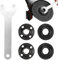 Angle Grinder Key,125mm Grinder Angle Grinder Spanner Wrench Flange Nuts,Inner Outer Flange,Angle Grinder Spanner Key,Angle Grinder Wrench for Milwaukee Makita Bosch,for 125mm Angle Grinders
