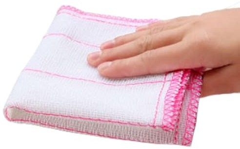 Jerliflyer Trapos Multiusos para Lavar Platos Que no Rayan, Paños de fregado de Fibra Ultrafina