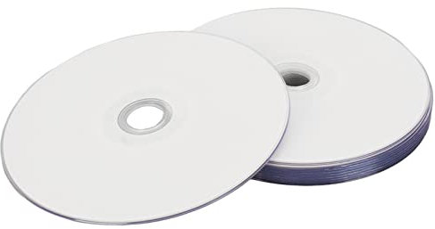 MokernalikmQD-12 Disque vierge DVD R vierge 4,7 Go 16 x CD-R vierge pour PC, polyvalent pour la musique, les vidéos et les photos