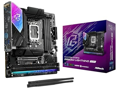 ASRock B860M Lightning WiFi DDR5 PCIe 5.0 Micro-ATX Motherboard