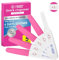 5 Piezas Test de Embarazo, Embarazo Precoz Resultado Rapido Predictor, Test de Embarazo Sensible, Embarazo envueltos individualmente HCG Test Tiras Embarazo Resultado Rápido precisión