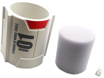TWISAXC Tijeras para modelismo, Caja de Almacenamiento de Herramientas, Resistente al óxido, Estuche de Almacenamiento múltiple, Soporte para Herramientas para proyectos de