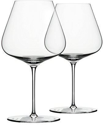 Gindoly Veasion ZALTO DENK'ART Lot de 2 Verres à Bourgogne H 23 cm