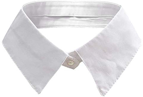 Gracelife Unique Style Fasle Collar Peter Pan Blouse Detachable Choker Necklace Faux Collar (White 15)