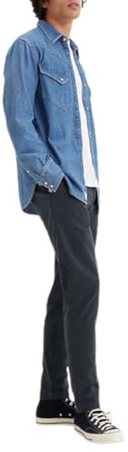 Levi's Xx Chino Slim Ii, Pantaloni Uomo, Blu ( Baltic Navy Shady Gd Ccu B ), 36W / 32L
