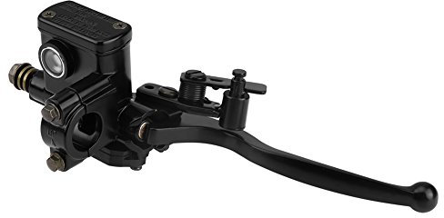 Terisass Motorrad Bremshebel Pumpe 7/8 22mm Motorrad Aluminiumlegierung Vorne Rechts Hauptbremszylinder für 50ccm 110ccm 150ccm Quad Bike ATV
