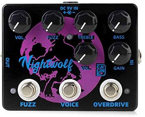 Caline DCP-08 Nightwolf - Pedale overdrive e fuzz per chitarra