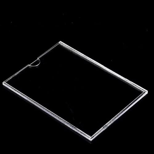 Transparent Acrylic Poster Display, A5 Acrylic Sign Menu Holder Wall Mounted for Hotel Office School Hospital Conference