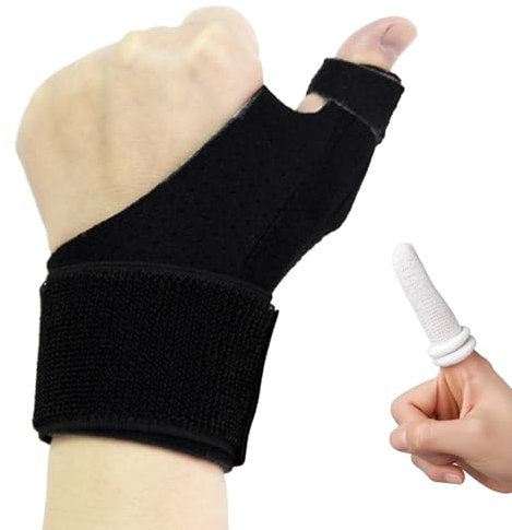 Roinaid Daumenbandage Links Rechts Daumenorthese Umkehrbare Komprimierte Daumengelenk Stabilisierte Blackberry-Daumen Daumenschiene Daumenschutz Daumen Bandage Daumenbandage rechts