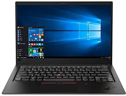 Lenovo ThinkPad x1 Carbon Gen 6 Ultrabook avec écran FHD 14, Core i5-8350U jusqu'à 3,6 GHz, 8 Go de RAM, SSD 512 Go, Windows 10 Pro (reconditionné)