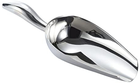 LABRIMP Pelle à Glaçons En Acier Inoxydable Épaisse Avec Poignée Courbée Ustensiles Cuisine Multifonctionnels Pour Glace Riz Et Farine Outil Cuisine Anti-chute Événements