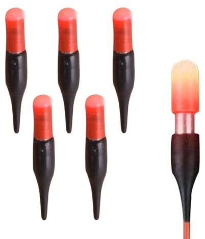 Galleggianti subacquei per pesca notturna, galleggianti da pesca e galleggianti per pesce gatto, 13 pezzi, accessori per pesca al piombo Crappie, Panfish, trota e base galleggianti