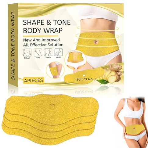 Slimming Patch, 4 Pieces Slim Patch, Weight Loss Patches, Weight Loss Plasters for Fast Fat Burning on the Stomach, Weight Loss Patches, Metabolism Accelerator with Natural Herbs