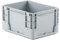 PROVOST Bac gerbable norme europe poignées fermées gris 20L - 40 x 30 x 22cm