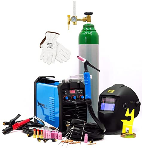 Juego #2 Sherman™ TIG 202P Pulse WIG - Soldador CC Puls 200 Amp Inverter MMA IGBT