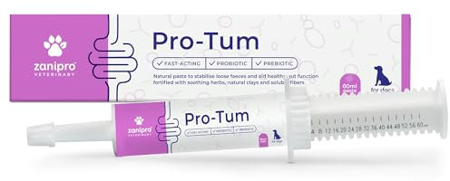 Zanipro Veterinary Probiotics Paste for Dogs & Cats, Upset Stomach Relief for Dogs, Pet Digestive Paste for Upset Stomachs, Diarrhea & Gut Imbalance, Fully 100% Natural Ingredients - Advanced (60ml)