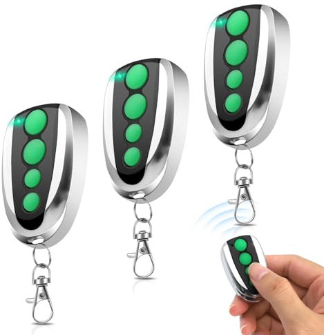 433,92MHz Fernbedienung Garagenöffner Kompatibel mit All TOPENS M12,4-Kanal Handsender für automatischen Torantrieb Drehtorantrieb Schiebetorantrieb Garagenantrieb -3 Stück