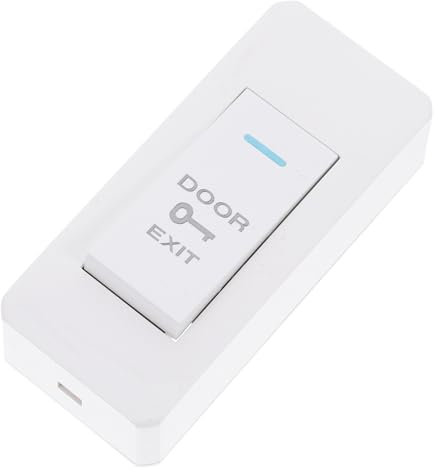 HOMSFOU Indoor Door Bell Switch Cabinet Chime Doorbell Controller Switch Cover for Front Rear Doors