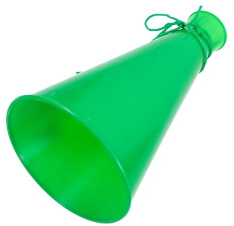 HANABASS Jubelhupe Handklatscher Sporthupe Geräuschmacher Nebelhupe Fußballhupe Netz Trompeten Aufblasbare Lufthupe Mikrofon Luftschlangen Lautsprecher Cheerleading Megaphone Kunststoff