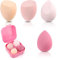 Spugnette Trucco, 4 Pezzi Spugna Trucco, Beauty Blender, Spugnetta Trucco Make Up, Spugnetta Fondotinta, Blender Make Up, Spugna Fondotinta per la Maggior Parte dei Cosmetici