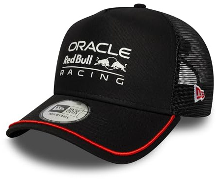 New Era A-Frame Snapback Trucker Cap - Red Bull Racing Navy