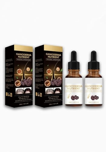 2Pack Grey Hair Serum Anti Greying Hair Darkening Growth Serum Thick Longer | Natural anti-greying hair serum that helps darken grey hair while supporting thicker and longer hair growth.