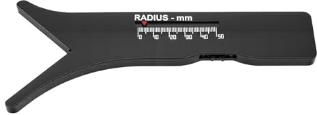 Huairdum Radiemätarmall, Radiemätverktyg, Glidok med Räckvidd 100 Mm för Hem, Kontor och Industribruk