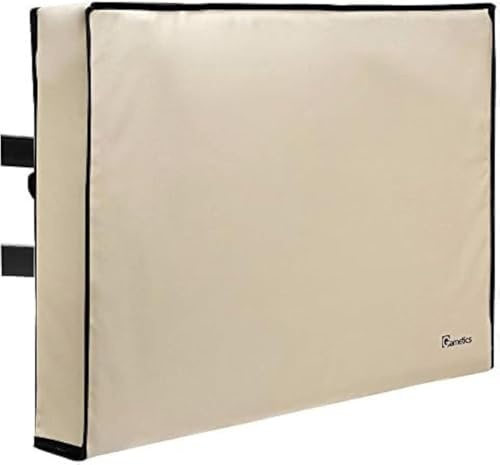 Garnetics TV Covers Outdoor 70-75 inch - Waterproof and Weatherproof - Outdoor TV Display Protectors - Smart Shield Screen Protector for Outside TV