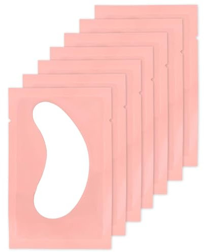 50 paia di cuscinetti in gel di estensione delle ciglia, sotto gli occhi, per estensioni delle ciglia, idrogel, estensione delle ciglia, cuscinetti in gel anti-pelucchi sotto gli occhi