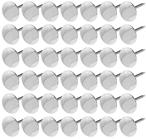 DIYEAH 100piezas Uñas Lisas De Hierro para Tapicería Tachuelas Vintage para Sofá Silla Cama y Cabecero Accesorios De Muebles Decorativos