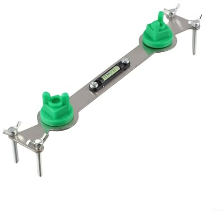 Niveleur de tuyau, indicateur de niveau d'eau chaude et froide, en acier inoxydable épais pour robinet mélangeur de pomme de douche