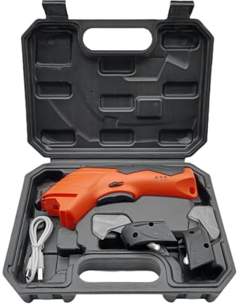 Elettriche Senza Filo, Utensile a Batteria Ricaricabile, Taglierino Elettrico, per Casa Giardino Tessuto Carta Cartone Tappeto Schiuma Carta da Parati Fai da Te