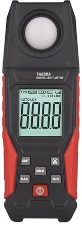 Glomora TASI Digital Lux Meter 0-200000, ljusmätare med inspelningsfunktion för fotografiväxter