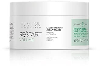 REVLON PROFESSIONAL RE/START VOLUME Mascarilla Pelo Ligera en Gel, Mascarilla Capilar Voluminizadora para Cabello Fino y Seco, Tratamiento Antirrotura Pelo Dañado, 250ml