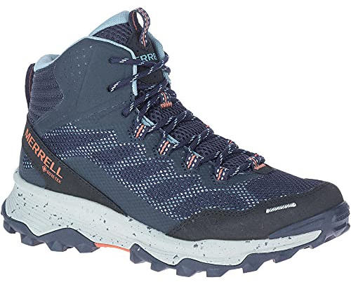 Merrell Speed Strike Mid, Stivali da Montagna. Donna, Navy, 38 EU
