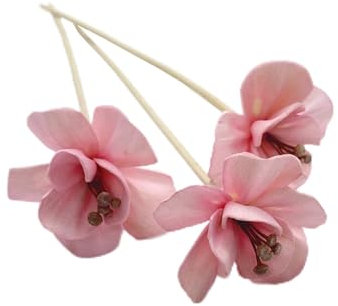 SKYPRO Artificial Flower Rattan Sticks Set Fireless Fragrances Reed Diffuser Stick Essential Oil Aroma Diffuser Sticks Diy Ornaments Home Decor - Style 6