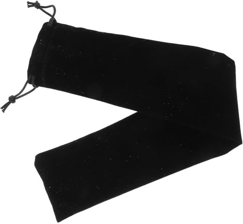 Alipis Borsa con Coulisse per Flauto 10 Pollici Custodia Resistente All’Umidità per Strumenti Musicali Porta Flauto Versatile per Musicisti Tessuto Robusto per Trasporto e Protezione