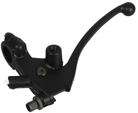 BETOOKY Conjunto de Palanca de Embrague y Palanca de Freno Izquierda para Motocicleta, Aluminio Diseño Ergonómico y Soporte Estable para Mayor Comodidad