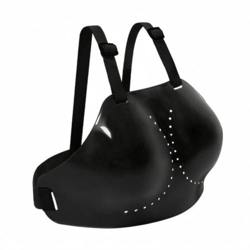 kowaku Fencing Chest Protector Guarding Fencing Adjustable Plastron for Athletes , Black , XL