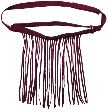 Waldhausen Fly Fringe with Headboard Bordeaux Pony
